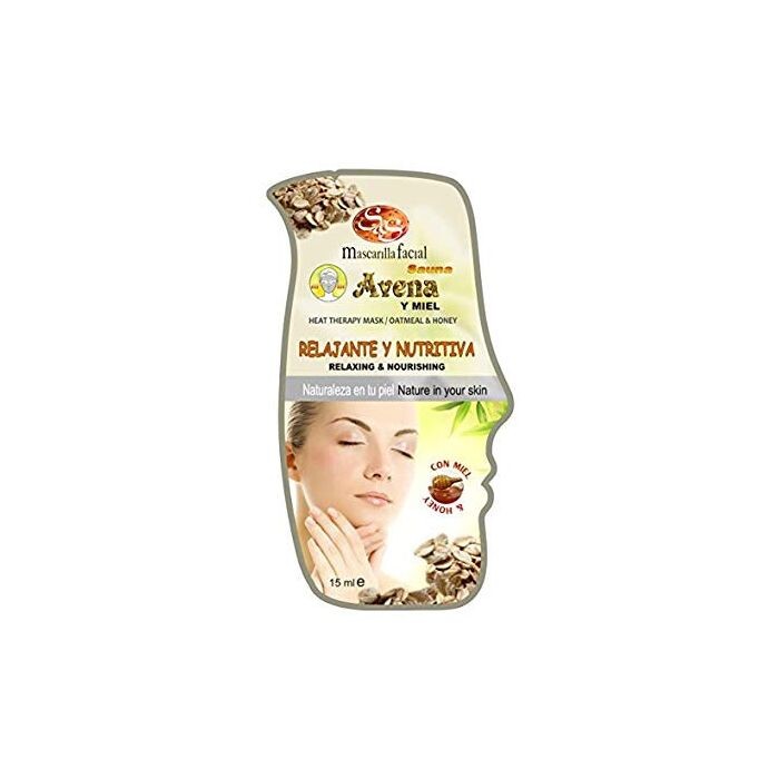 

Маска для лица Mascarilla Facial Sauna Avena y Miel Sys Cosmética Natural Y Aromas, 15 ml