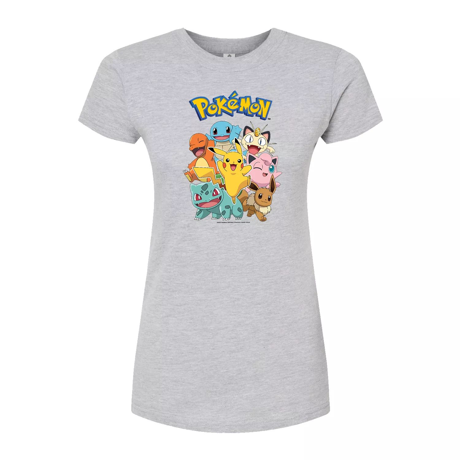 Облегающая футболка группы персонажей Pokémon для юниоров Licensed Character