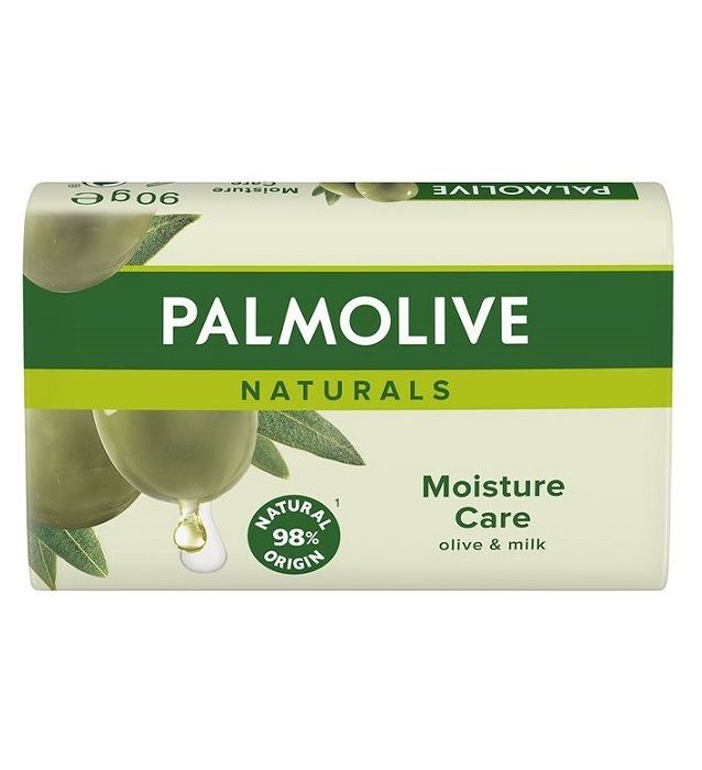 Palmolive Naturals Moisture Care Olive & Aloe кусковое мыло, 90 g
