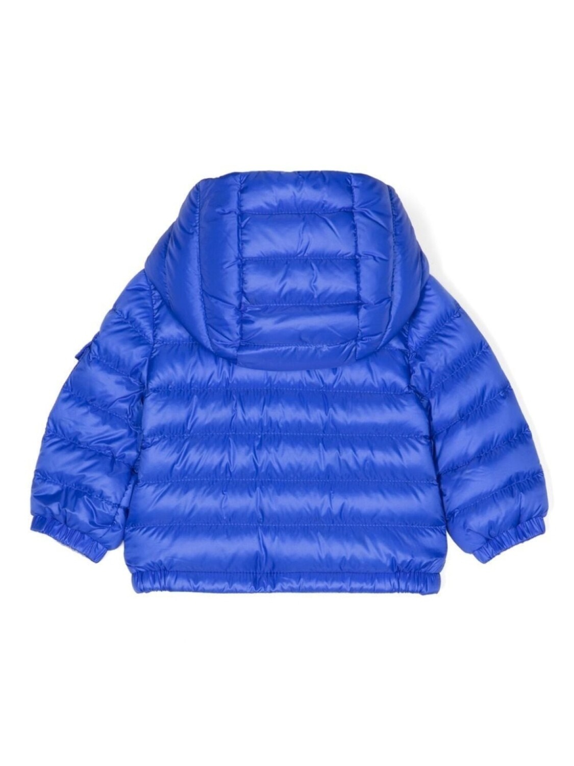 

Пуховик с длинными рукавами Moncler Enfant, синий