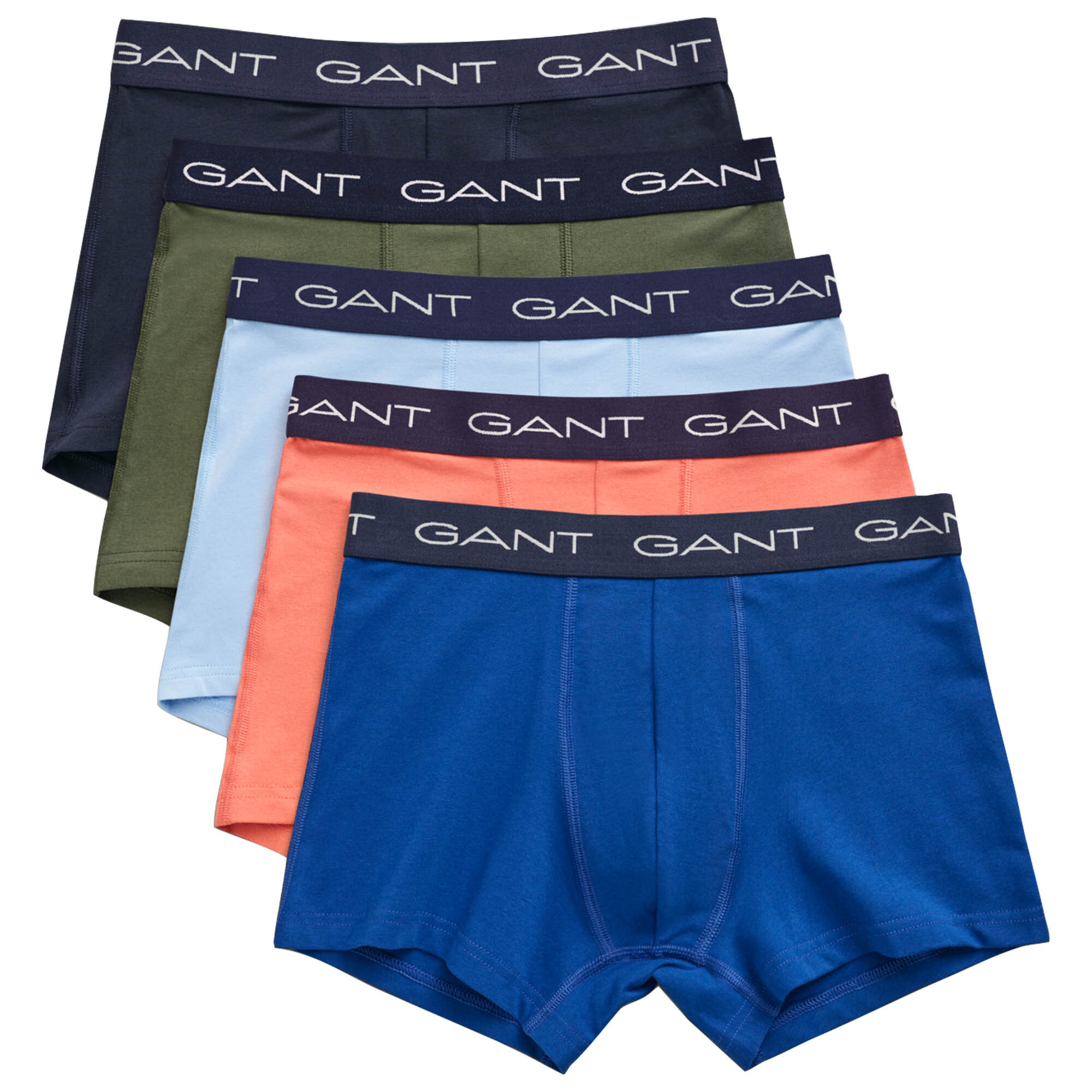 

Боксеры Gant Boxershort 5 шт, цвет Blau/Grün/Orange