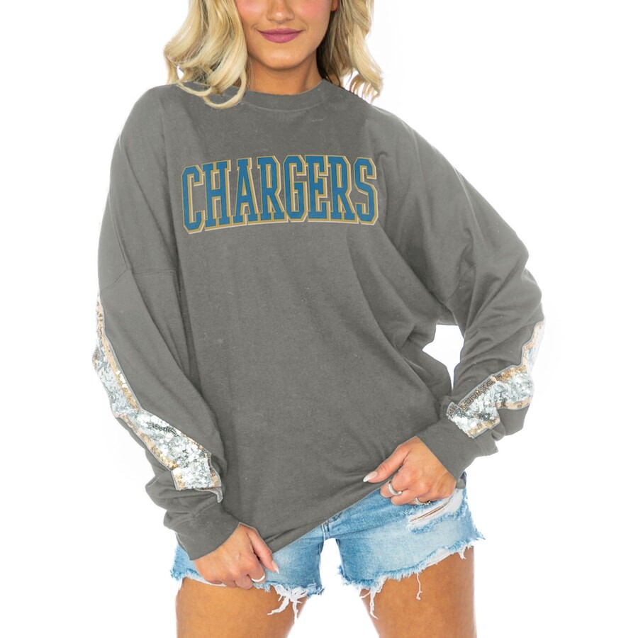 

Футболка с длинным рукавом Gameday Couture Los Angeles Chargers, серый