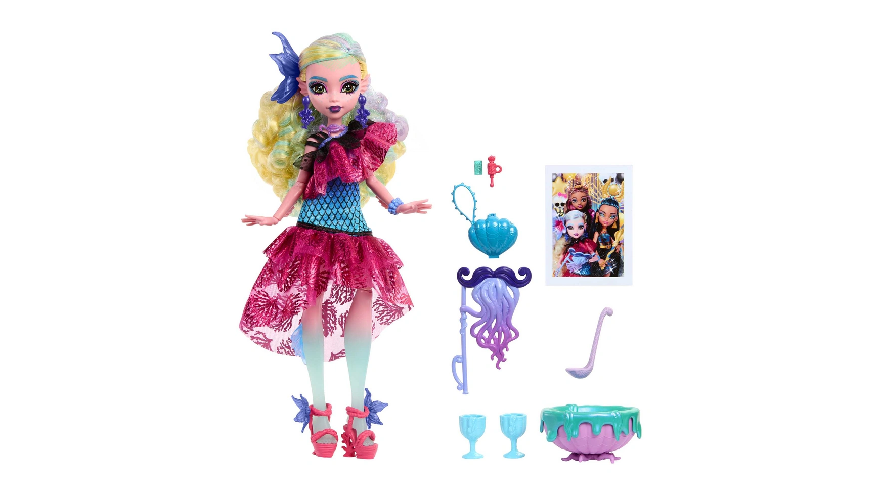 

Кукла Monster High Monster Ball Lagoona Blue
