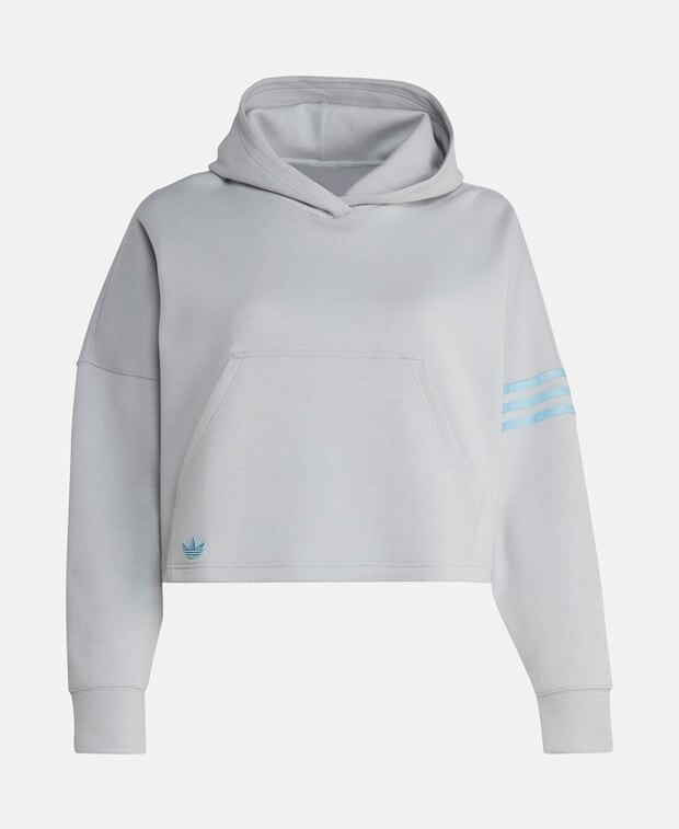 

Толстовка с капюшоном adidas, серый