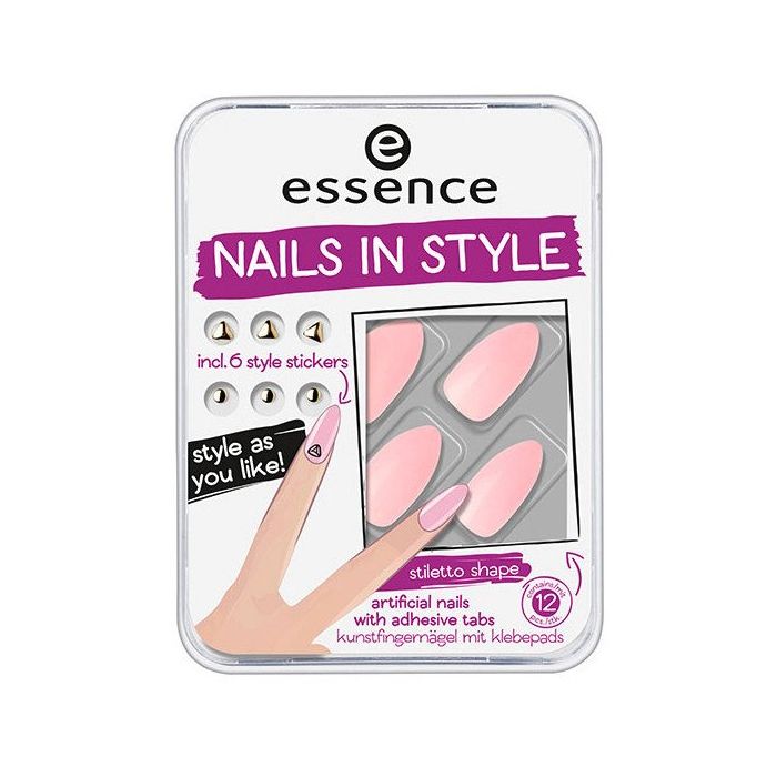 Накладные ногти Nails In Style Uñas Postizas Essence, 17 накладные ногти для педикюра лазурный берег impress toe nails bipt024