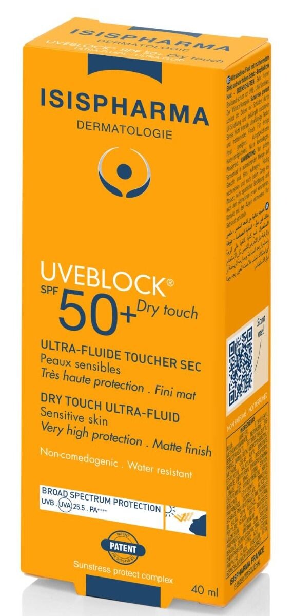 

Крем с фильтром Isispharma Uveblock SPF50+, 00 Clear