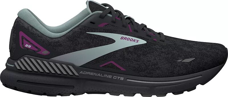 

Женские кроссовки Brooks Adrenaline GTS 23, черный/светло-голубой