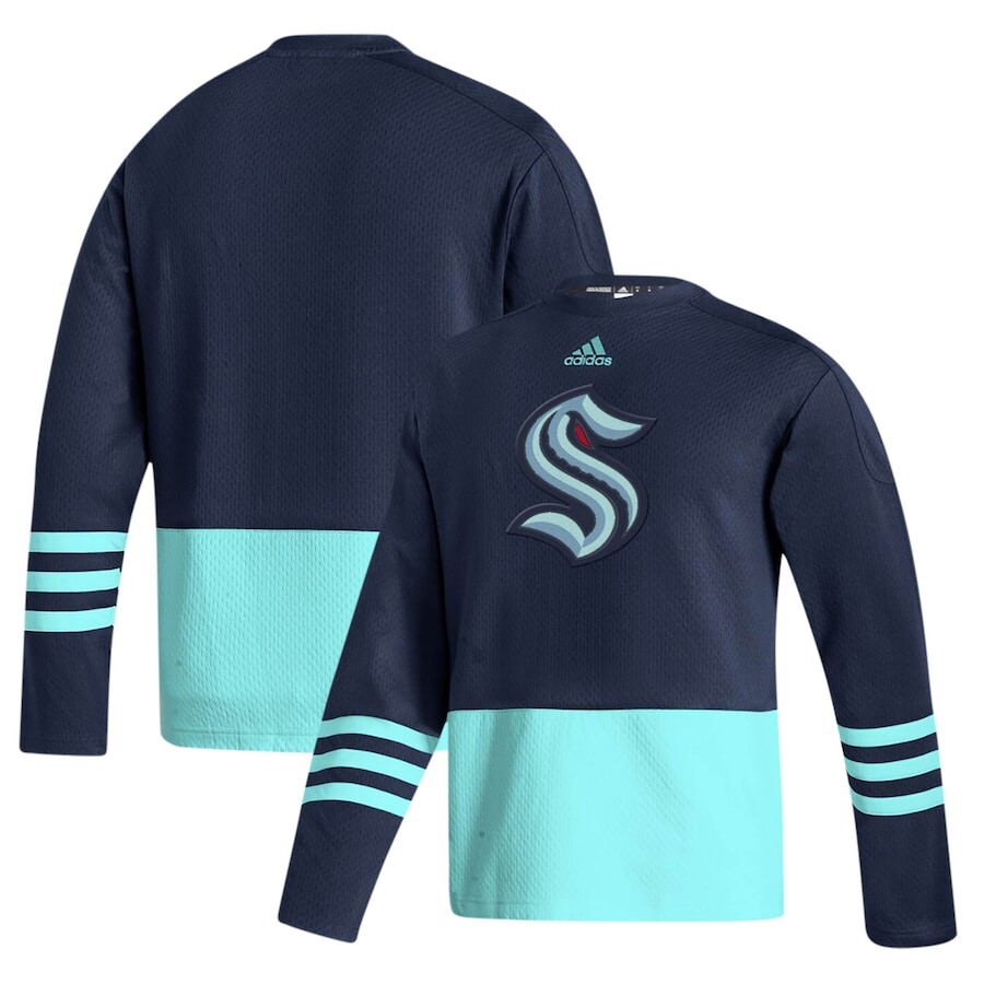 

Свитер adidas Seattle Kraken, синий