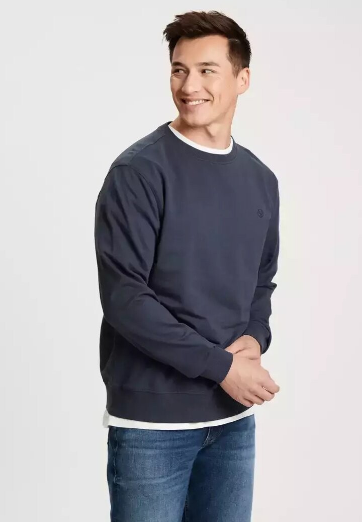 

Толстовка с капюшоном Cross Jeans, темно-синий