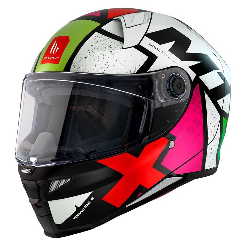 

Шлем полнолицевой MT Helmets Revenge 2 Light C0, белый