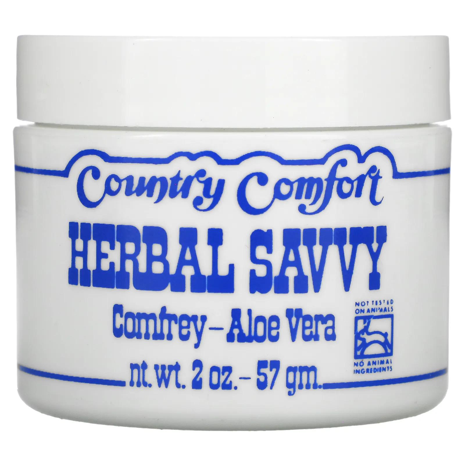Country Comfort «Травяной эксперт» окопник - алоэ вера 2 унции (57 г) country comfort herbal savvy гидрастис и мирра 57 г
