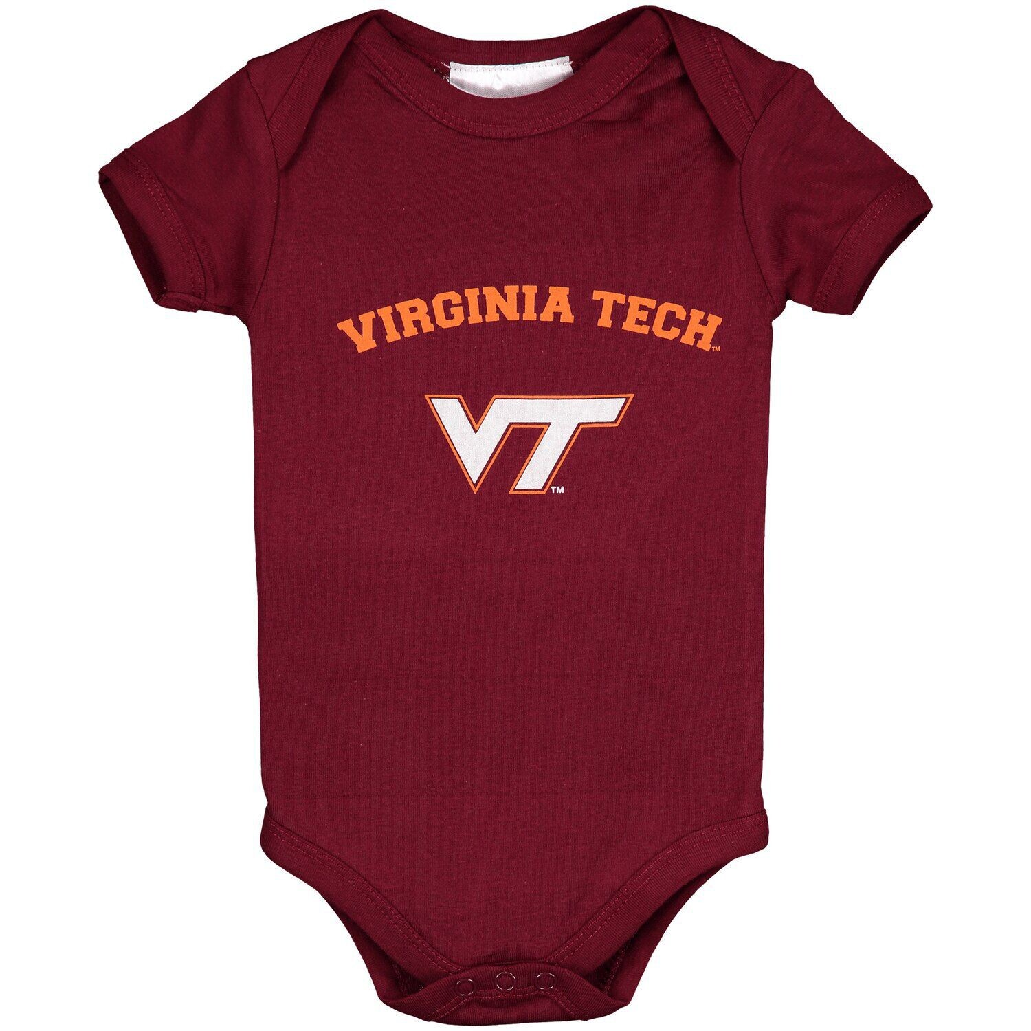 

Боди Infant Maroon Virginia Tech Hokies Arch & Logo Unbranded
