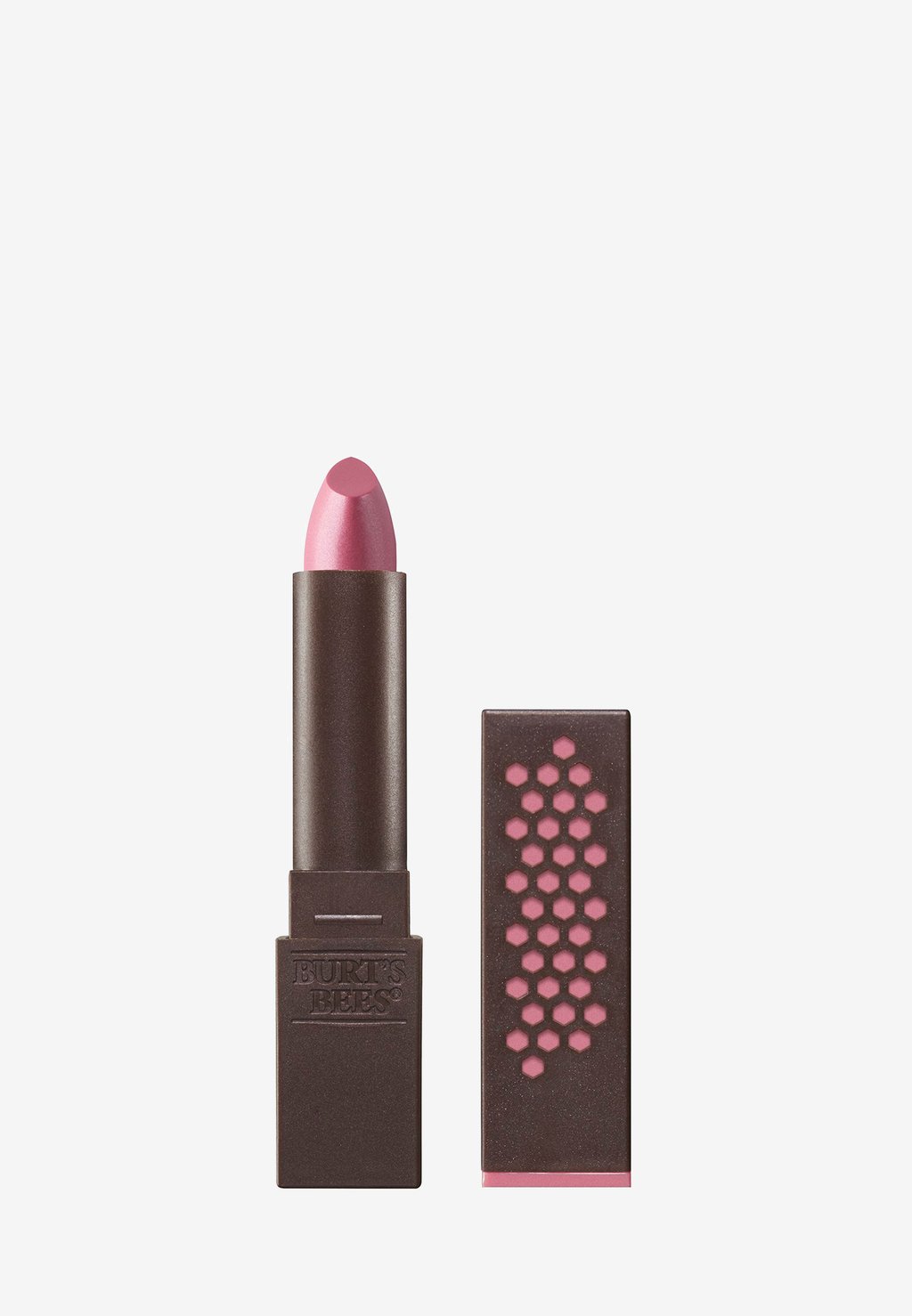 

Губная помада Glossy Lipsticks Burt's Bees, цвет rose falls 516