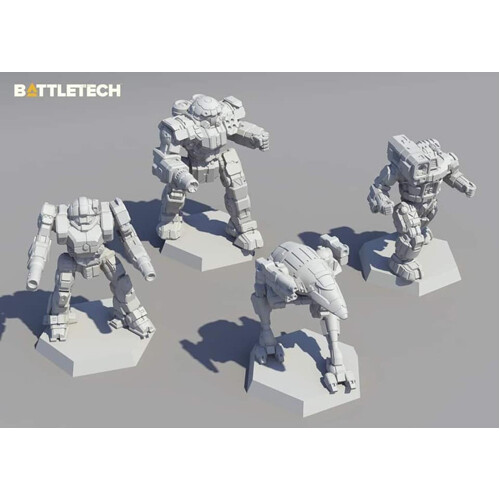 

Фигурки Battletech: Inner Sphere Urban Lance Catalyst Game Labs