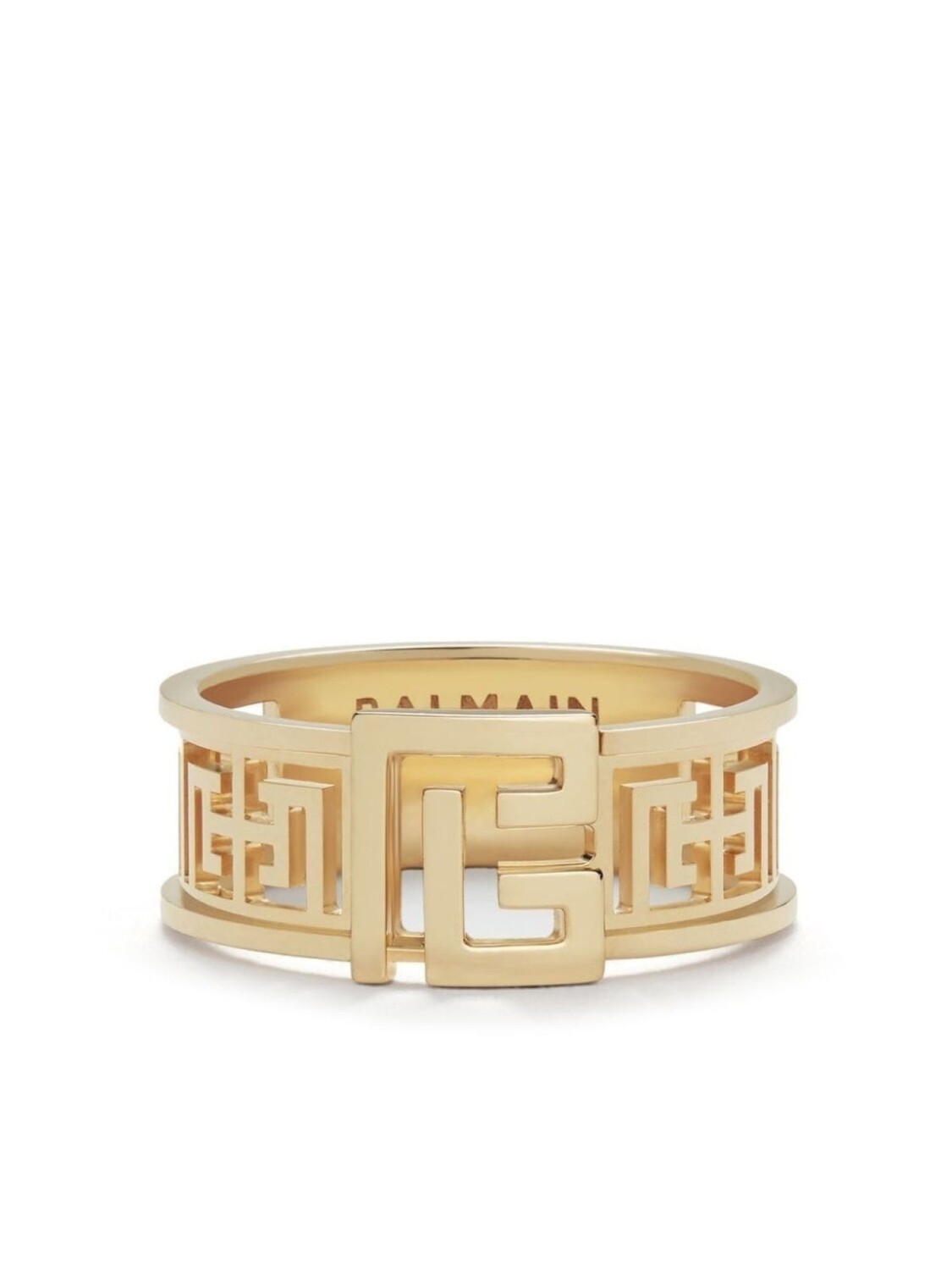 

Кольцо Labyrinth Frieze из желтого золота Balmain, золотой