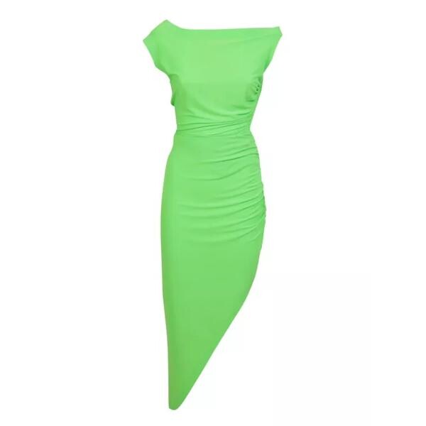 

Платье drop shoulder dress Norma Kamali, зеленый