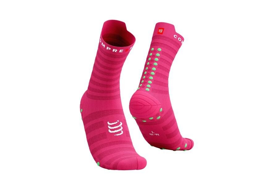 

Носки Compressport Pro Racing Ultralight High, розовый