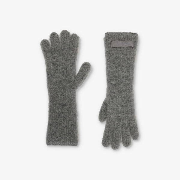 

Перчатки Les Gants Gros Grain из смесовой шерсти Jacquemus, серый