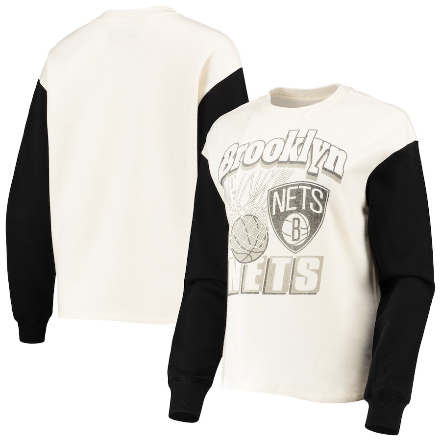 

Толстовка Junk Food Brooklyn Nets, белый