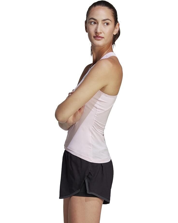 Топ Adidas Club Tennis Tank Top, цвет Clear Pink