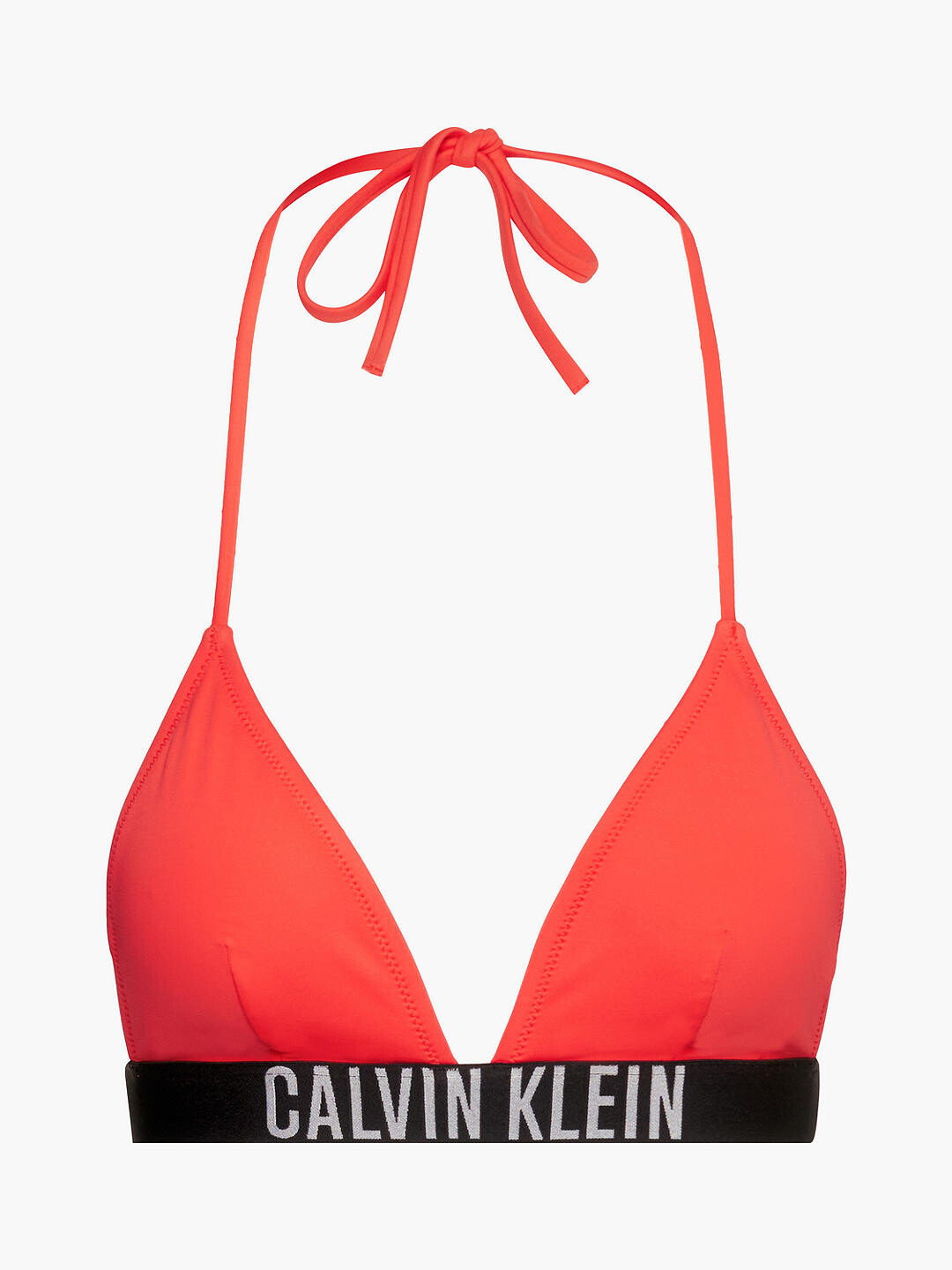 

Верх бикини с треугольными чашечками Calvin Klein, цвет Bright Vermillion