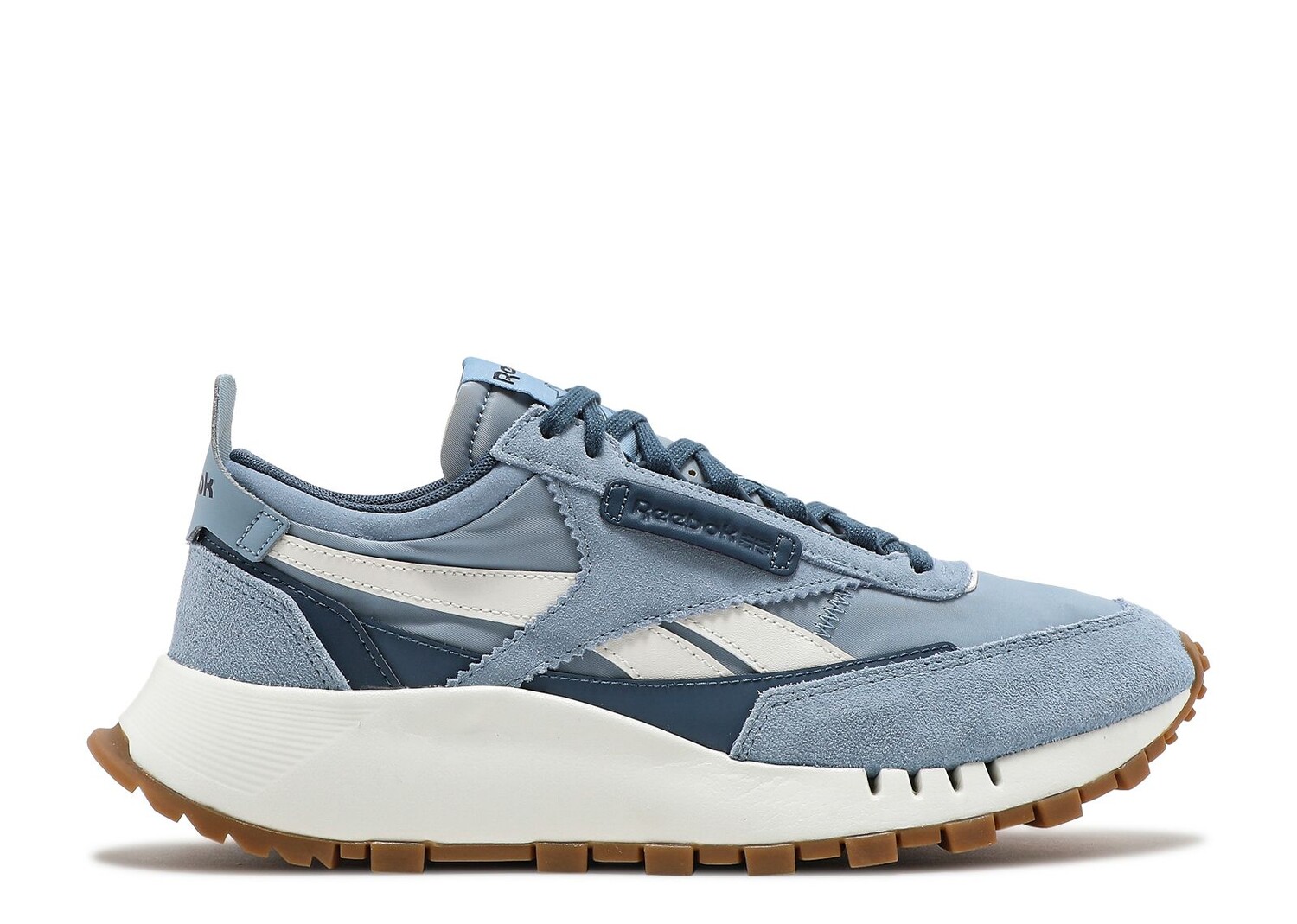 

Кроссовки Reebok Classic Leather Legacy 'Brave Blue', синий