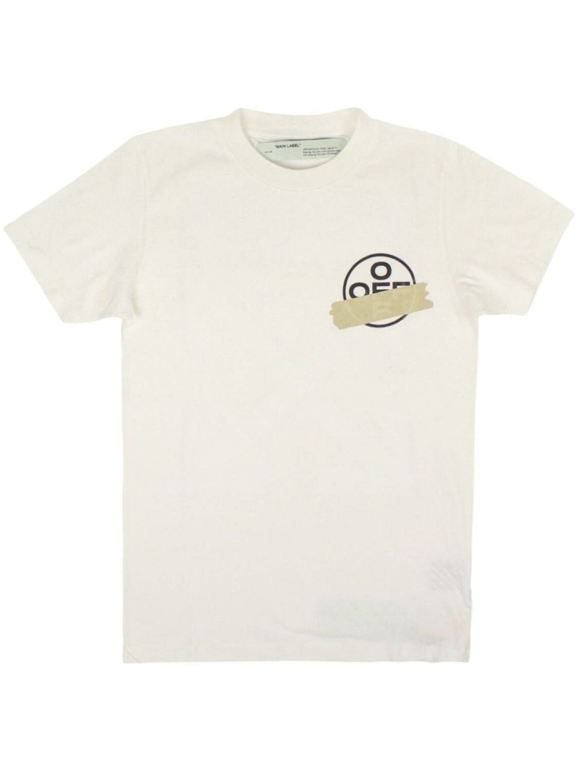 

Off-White футболка Tape Arrows, серый