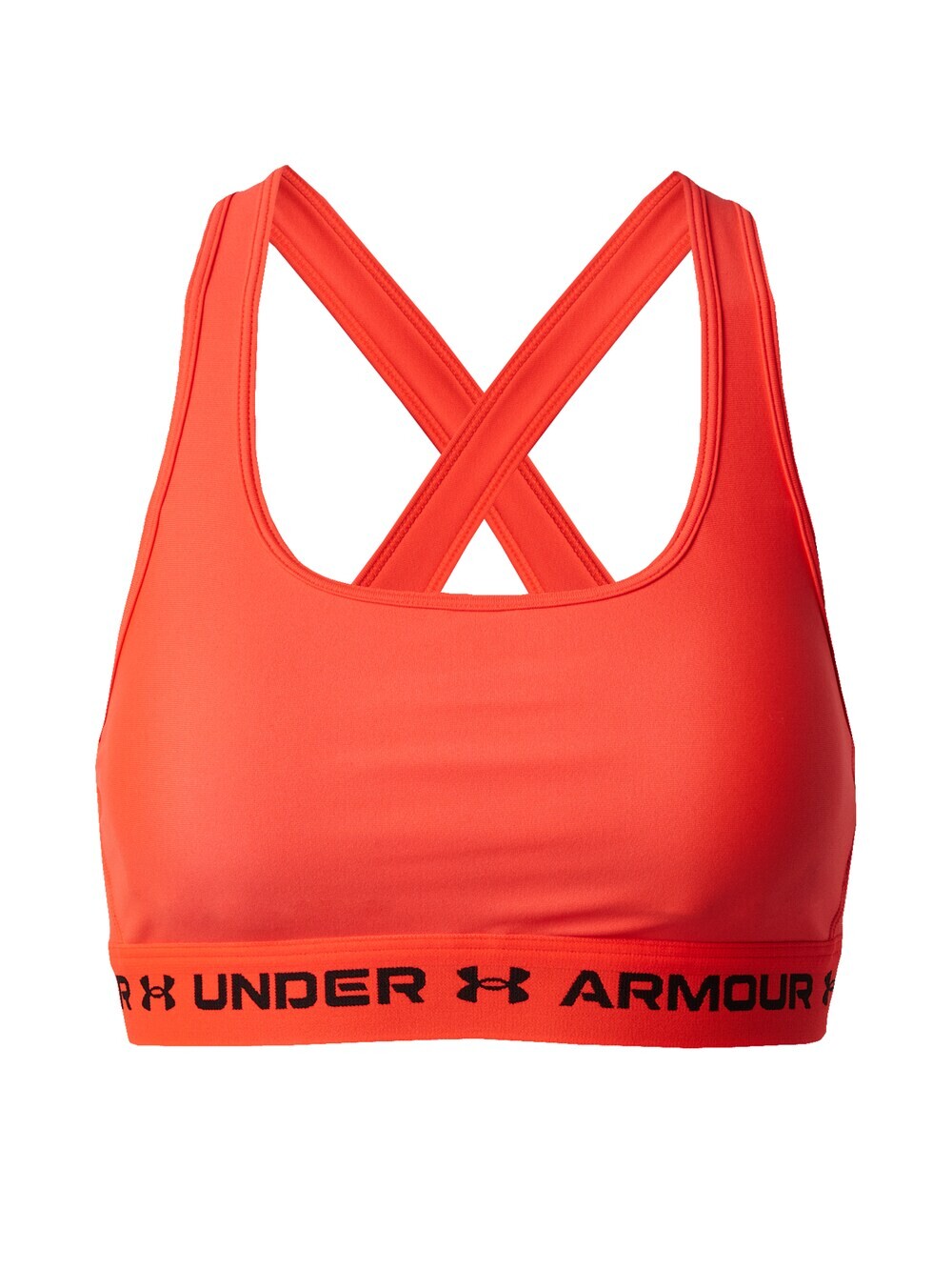 

Спортивный бюстгальтер без косточек UNDER ARMOUR, оранжево-красный