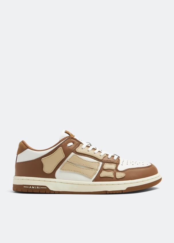 

Кроссовки Amiri Skel Low-Top, коричневый