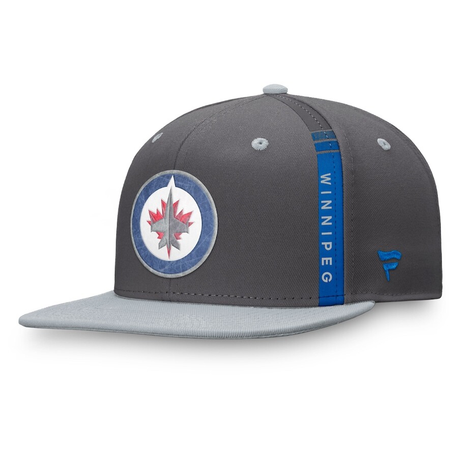 

Бейсболка Fanatics Branded Winnipeg Jets, угольный