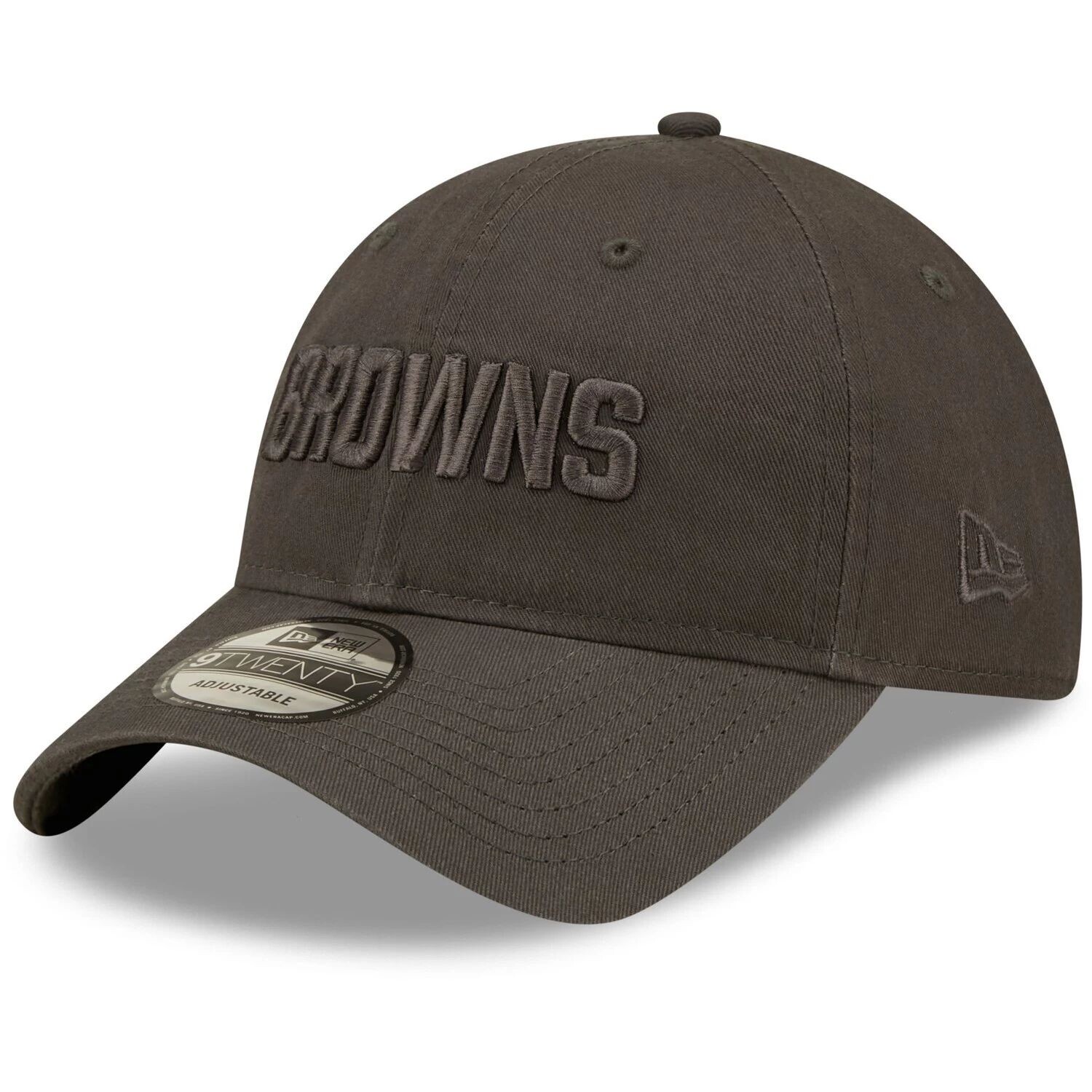 

Мужская регулируемая шляпа New Era Graphite Cleveland Browns Core Classic 2.0 в тон 9TWENTY