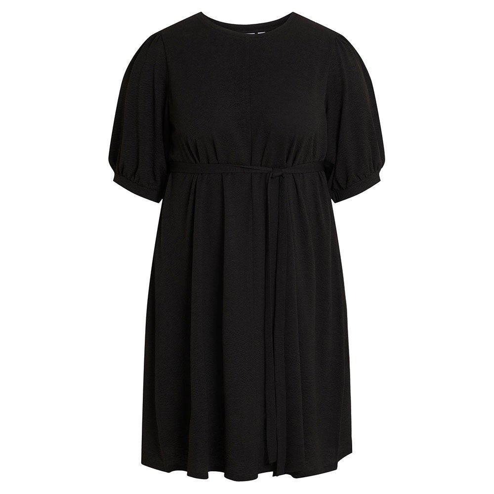 Платье с коротким рукавом Vila Evoked Dianan 2/4, черный