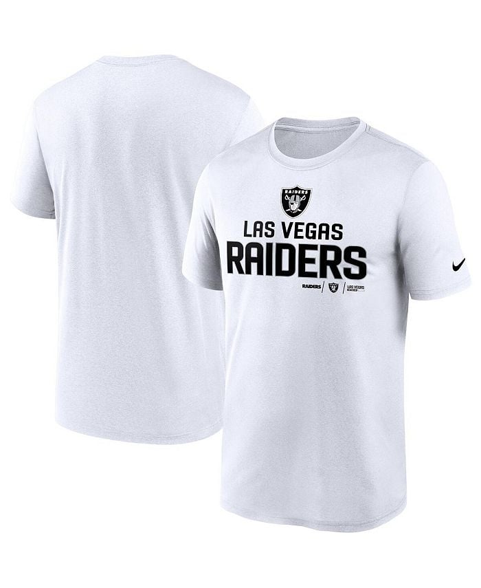 

Мужская белая футболка Las Vegas Raiders Legend Community Performance Nike, белый