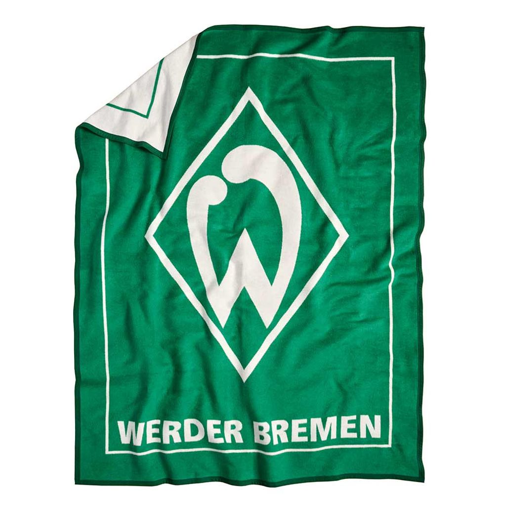 

Велюровое одеяло Werder Bremen SVW нейтрального цвета