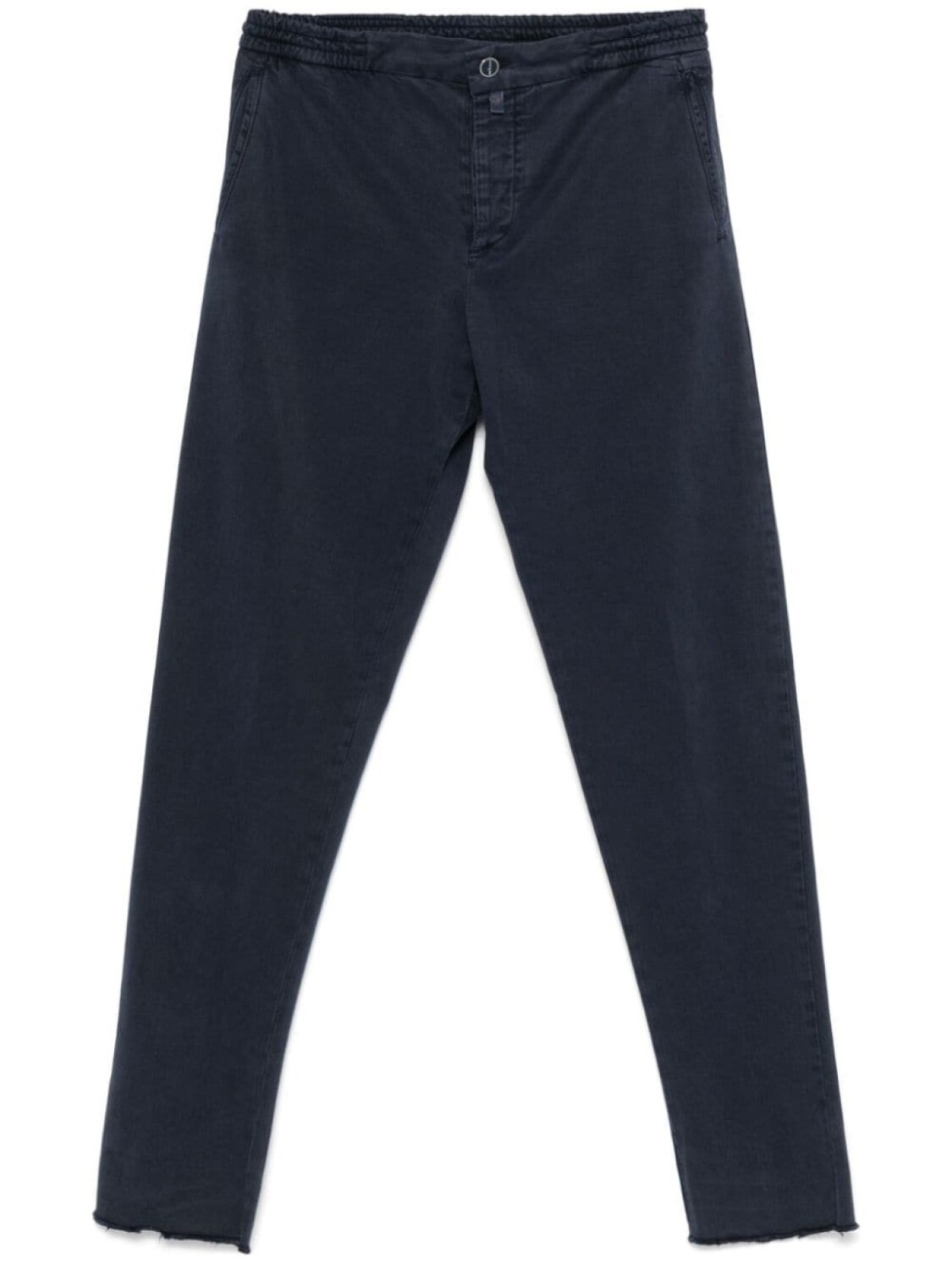 

Брюки из габардиновой ткани Kiton, синий