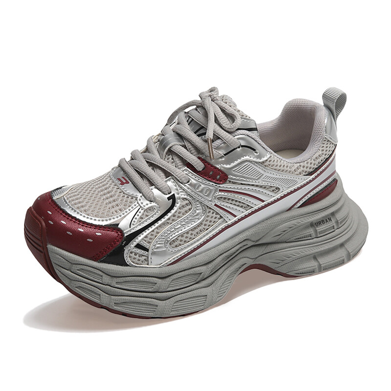 

Кроссовки URBAN AUTHENTIC Chunky Sneakers Women's Low-top, красный