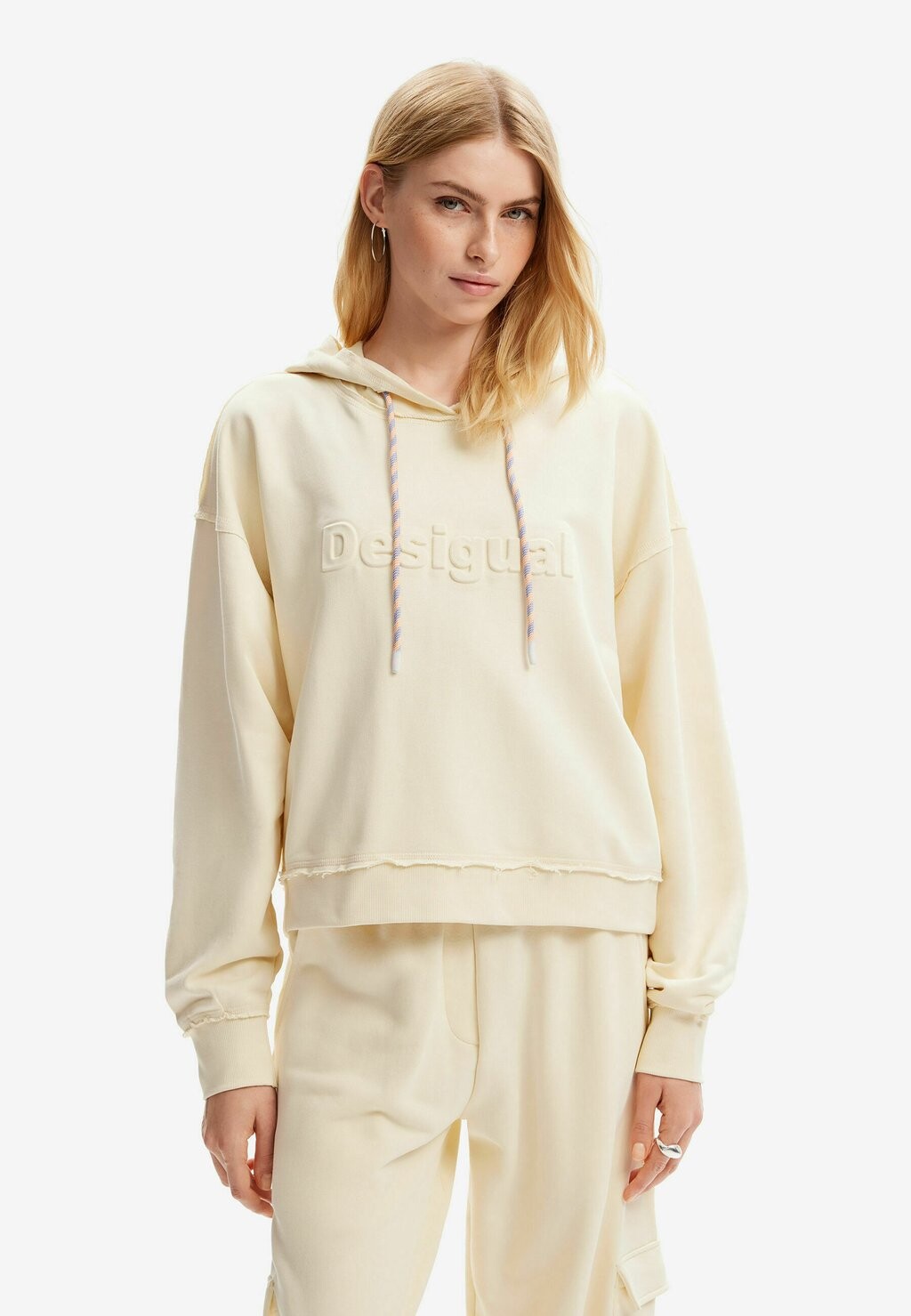 

Толстовка Desigual ЛОГОТИП, белый