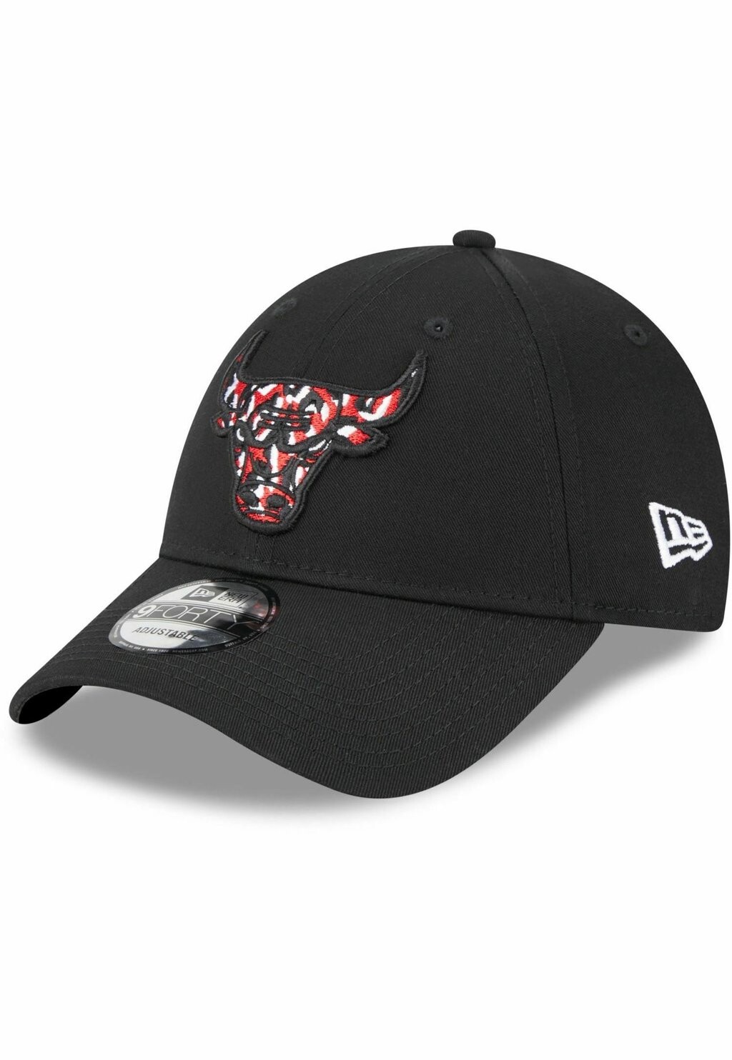 

Кепка 9Forty Strapback Infill Chicago Bulls New Era, черный