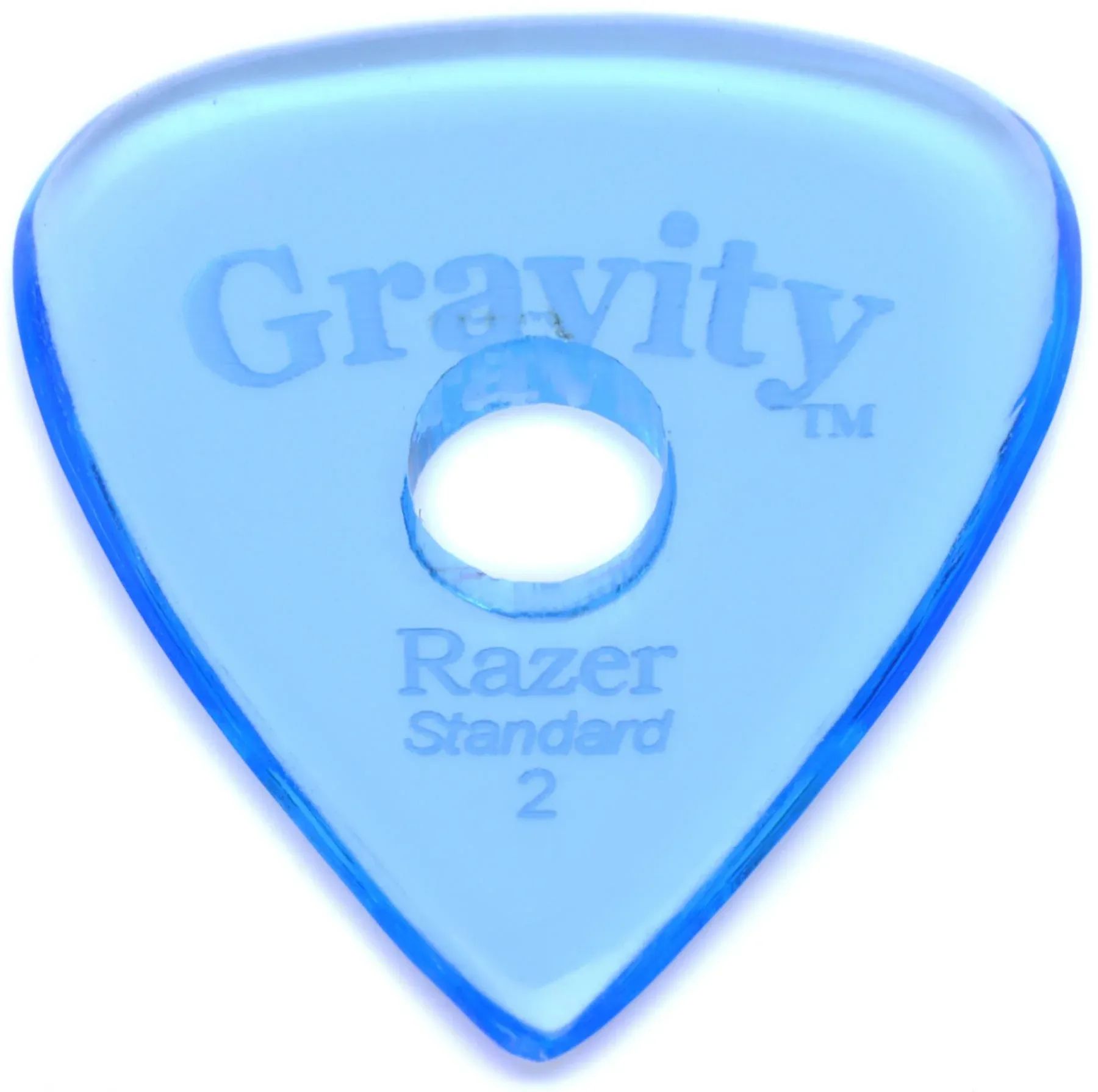 

Gravity Picks Razer — стандартный размер, 2 мм, с ручкой с круглым отверстием