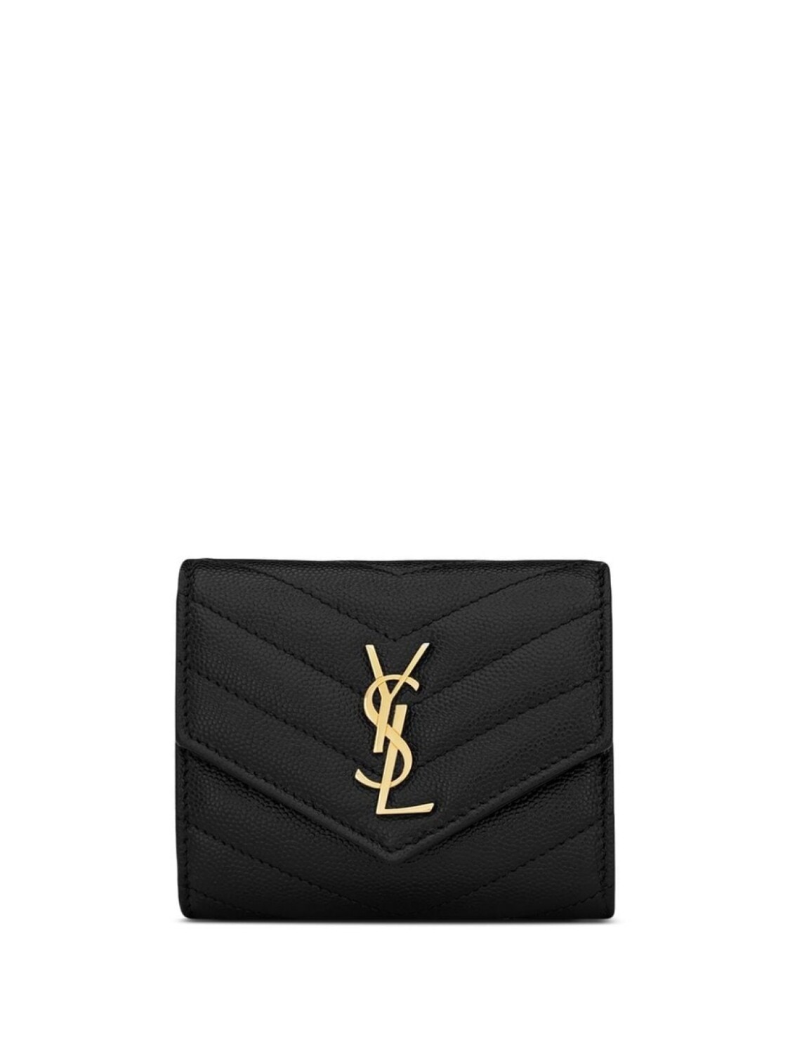 

Saint Laurent кошелек с логотипом, черный