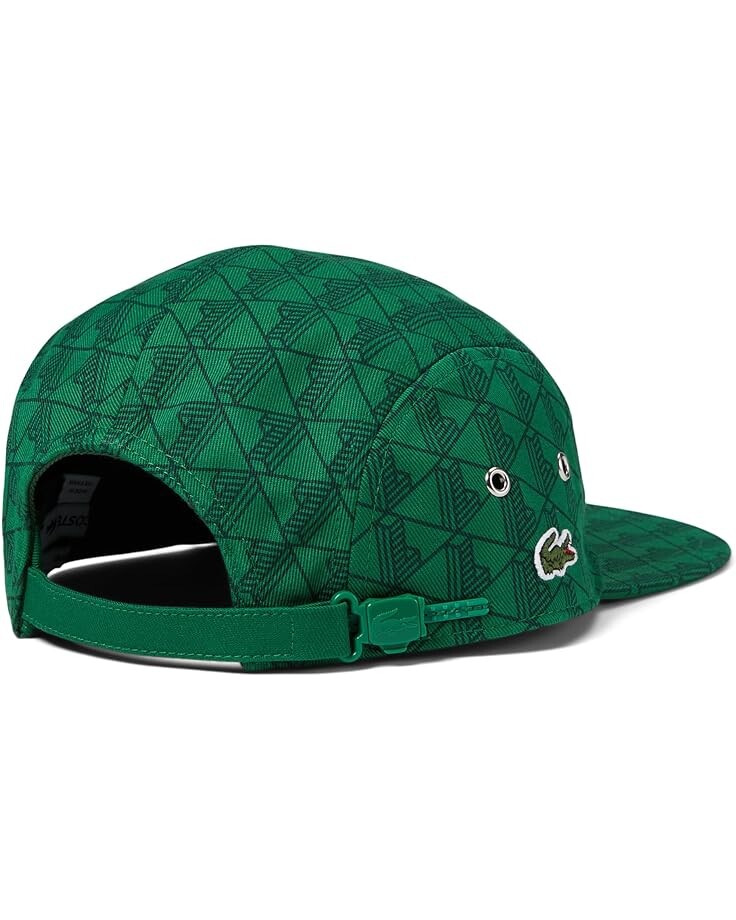 

Кепка Lacoste All Over Monogram Cap, цвет Roquette/Sinople