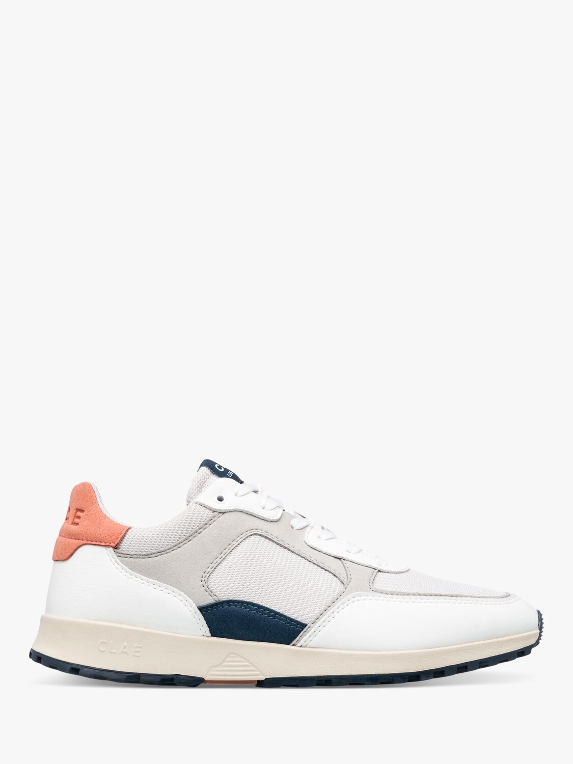 

CLAE Joshua Vegan Кроссовки на шнуровке, белый/оранжевый