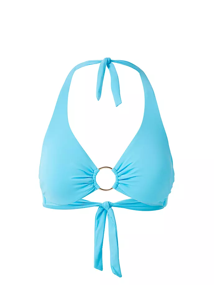 

Топ бикини с лямкой Брюссель Melissa Odabash, бирюзовый