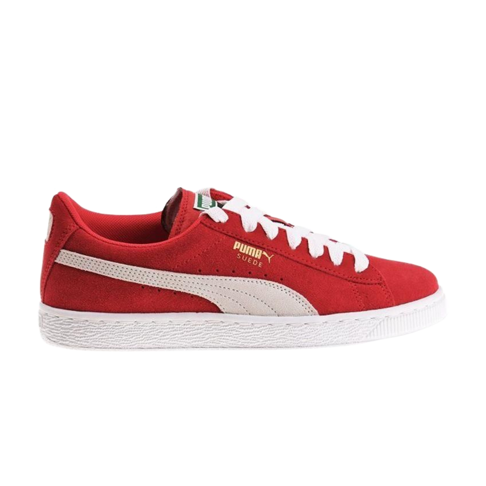 Кроссовки Suede Jr Puma, красный кроссовки для девочек puma r78 jr фиолетовый
