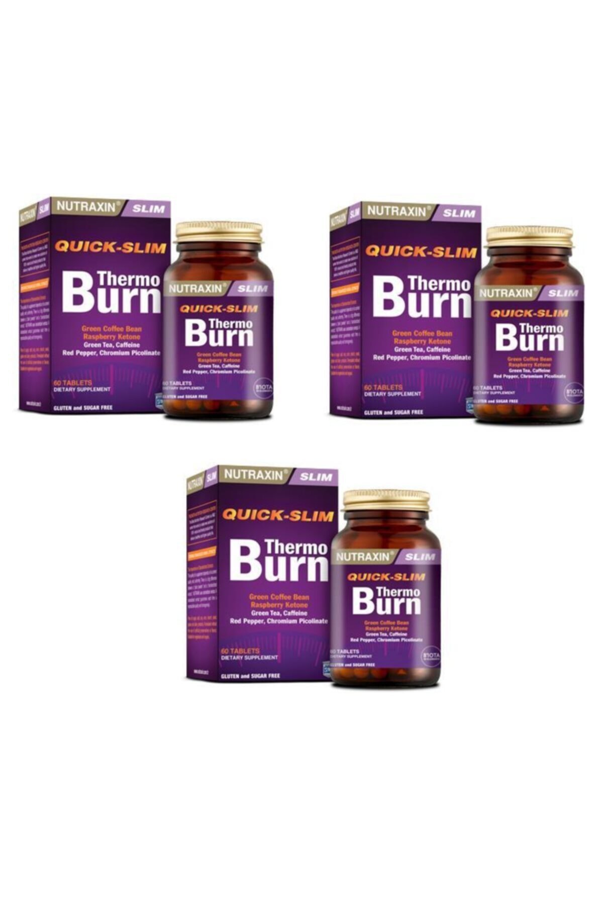 

Nutraxin Quick-slim Thermo Burn 60 таблеток X3