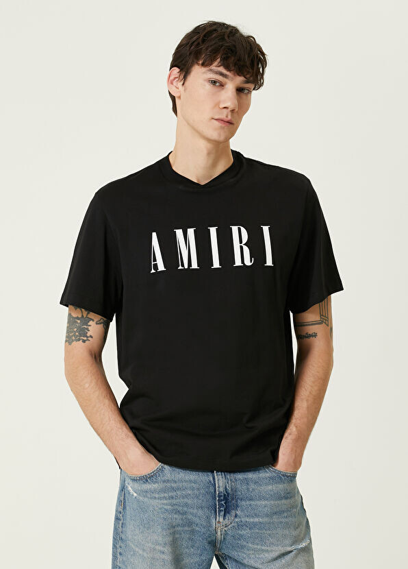 

Футболка с логотипом Amiri, черный