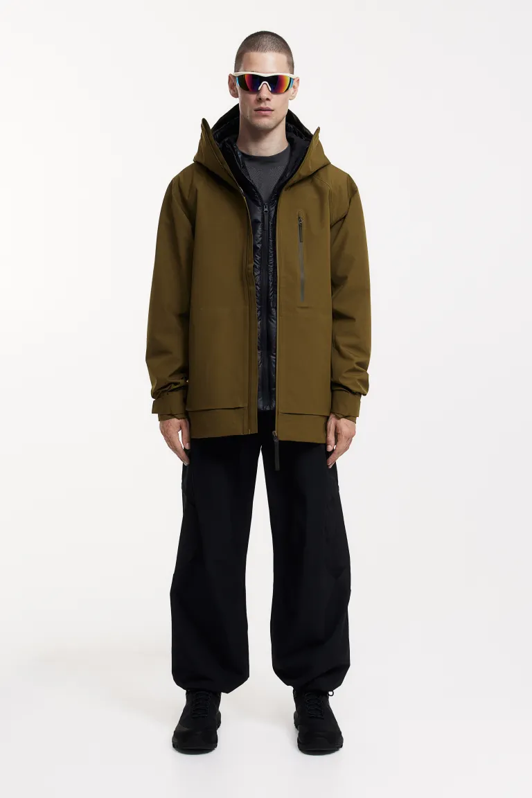 

Трехслойная мембранная куртка от stormmove H&M, зеленый