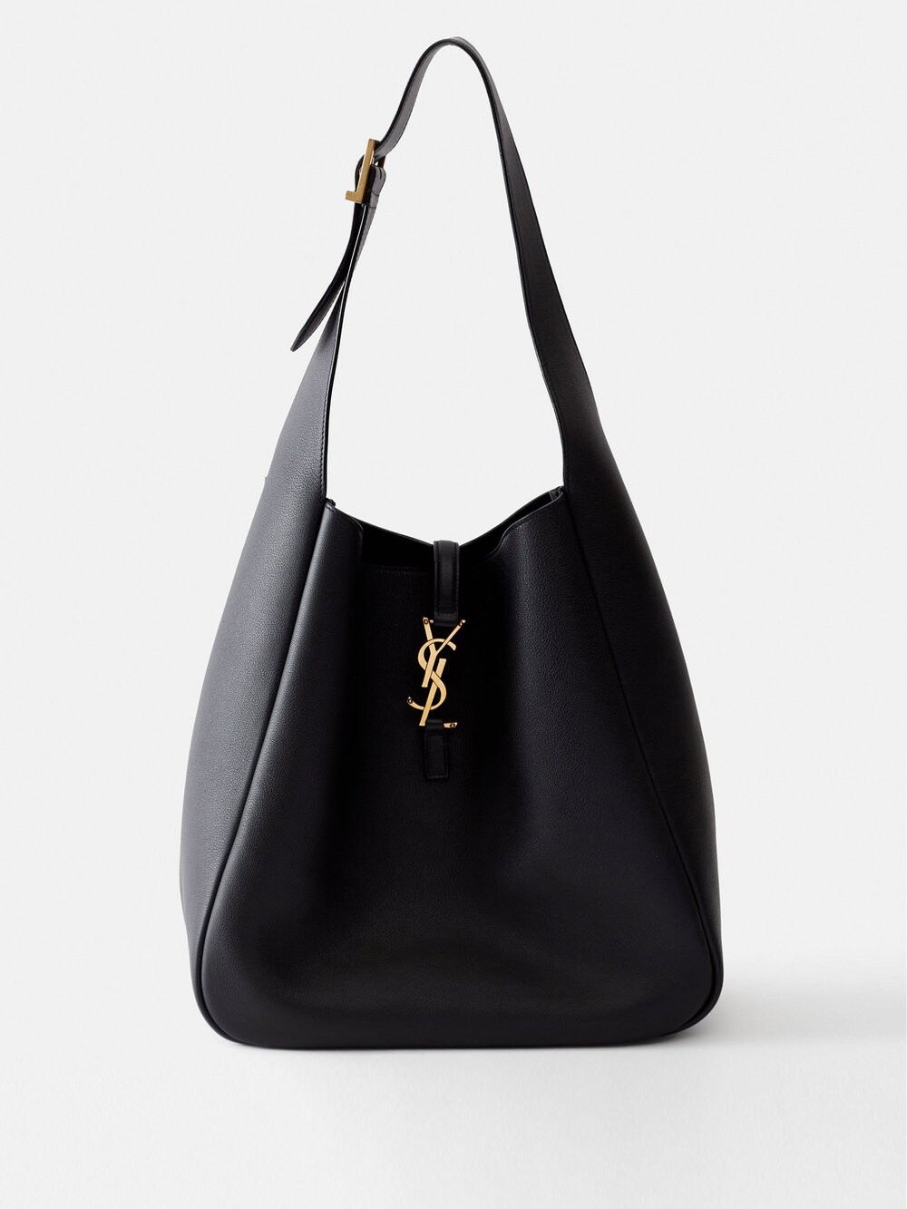 

Большая кожаная сумка через плечо le 5 à 7 Saint Laurent, черный