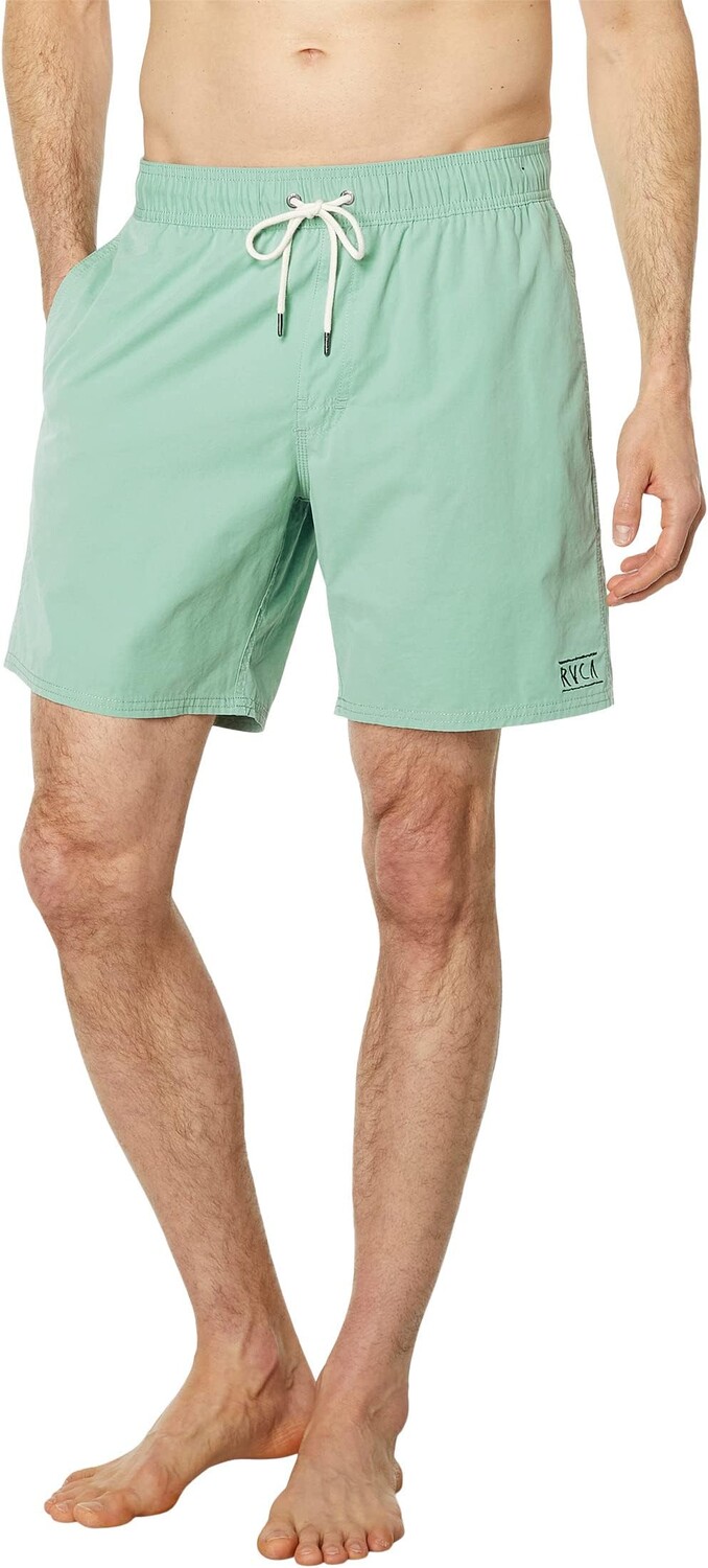 

Трусы Opposites Elastic 2 17 дюймов RVCA, цвет Green Haze