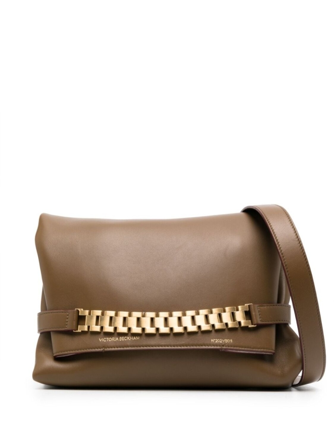

Victoria Beckham клатч Chain, коричневый